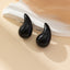 1 Pair Minimalist Water Droplet Acrylic Earrings