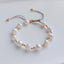 Casual Geometric Pearl Knitted Bohemian Multi-Layered Beaded Bracelet Set for Women