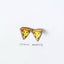 1 Pair Simple Style Food & Letter Wood Print Women's Stud Earrings