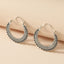 Retro Simple Hollow Geometric Earrings