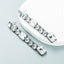 European And American Fashion & Trend New Shiny Alloy Diamond Long Fringe Earrings Women's All-Matching Street Shot Earrings Earrings