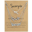 Wholesale Jewelry Alloy Simple Geometric Circle Pendant Fashion Necklace Women