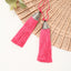 Simple Metal Fish Mouth Tassel Line Fashion Earrings