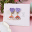 1 Pair Kids' Cartoon Unicorn Star Moon Butterfly Alloy Drop Earrings Ear Clips