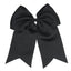 8-Inch Large Bow Rubber Band Hair Tie with Thread Webbing Swallowtail Headdress