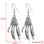 Halloween Skull Spider Pumpkin Alloy Earrings Set