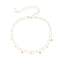 Simple Style Round Metal Beaded Layered Waist and Body Chain