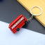 Simple Style Car Wheel Metal Keychain with Automotive Tool Charms