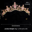 Women's Glam Rhinestone Bridal Crown - Princess Birthday & Party Accessory