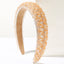 Women's Luxury Handmade Geometric Beaded Crystal Headband