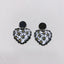 1 Pair Simple Style Flower Resin Stoving Varnish Women'S Earrings