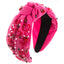 Women's Luxurious Rhinestone Pearl Beaded Knot Headband