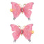 IG Style Butterfly Lace Hair Clip for Girls - Colorful Sheer Wing Design Kids Hair Accessory