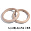 Commute Solid Color Square Wood Bangle - Vintage Style Women's Accessory