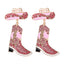 Western Cowboy Hat & Boot Rhinestone Pearl Drop Earrings for Women