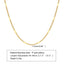 18K Gold Plated Stainless Steel Titanium Chain Necklace