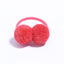 Fashion Simple Hair Ring Rubber Band with Cute Pom Pom for Kids