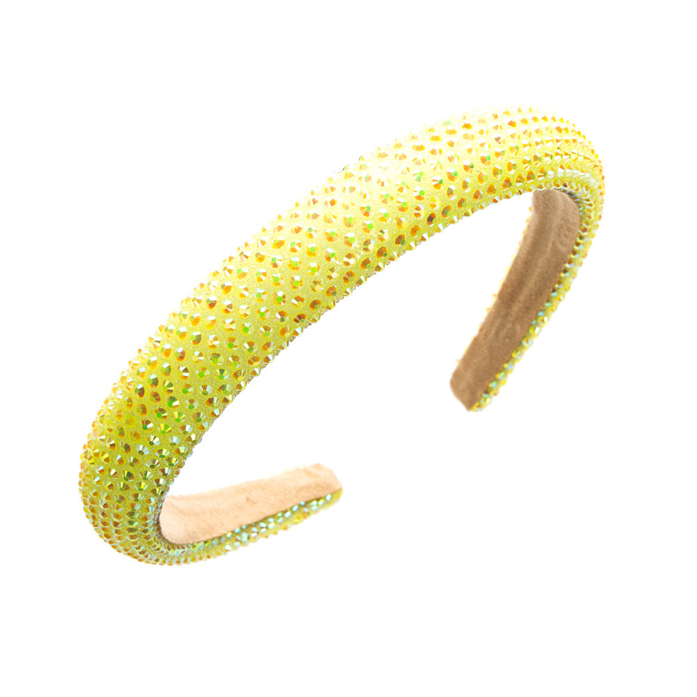 Casual Rhinestone Embellished Hair Band for Women