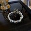 Fashion Freshwater Pearl Irregular Design Alloy Choker Necklace for Women