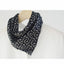 Women's Color Block Floral Cotton Scarf and Headband