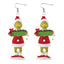 Cartoon Character Grinch Christmas Acrylic Drop Earrings