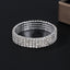 Korean Version Of Jewelry Wholesale Full Diamond Single Row Elastic Bracelet Shiny Bracelet