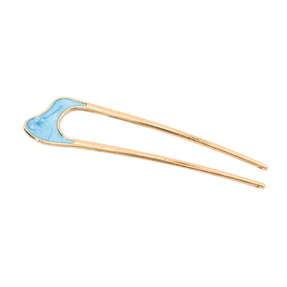 Minimalist U-Shape Alloy Enamel Hairpin