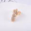 Fashion Alloy Diamond Crown Adjustable Nail Ring