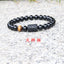 Simple Constellation Obsidian Beaded Bracelet Set