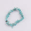 Fashion Irregular Natural Stone Beaded Bracelet with Colorful Crystal Chips