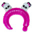 Cute Cartoon Animal Aluminum Foil Party Balloons and Headbands Set