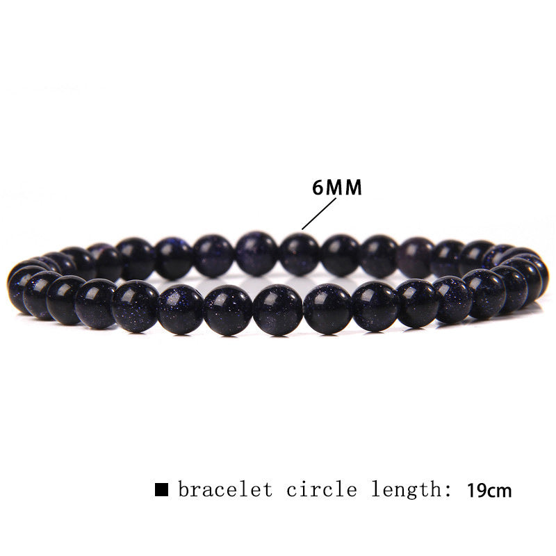 Fashion Natural Stone Crystal Agate Beaded Bracelet for Women