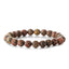 Retro Multicolor Natural Stone Beaded Bracelet Set