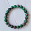 Ethnic Colorful Natural Stone Beaded Bracelet with Agate and Tiger Eye 8mm