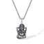 Hip-Hop Vintage Elephant Stainless Steel Men's Pendant Necklace