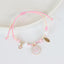 Fashion Animal Alloy Beaded Enamel Rabbit Bracelet for Women and Couples