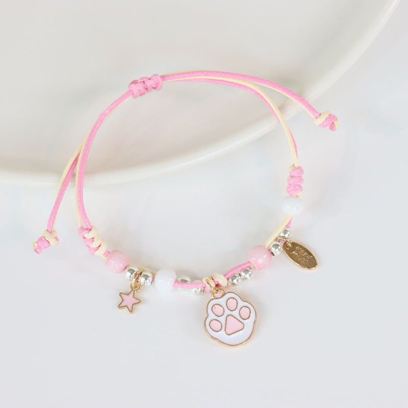 Fashion Animal Alloy Beaded Enamel Women'S Bracelets 1 Piece