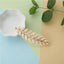 Simple Leaf Metal Pearl Bridal Hair Accessories Set