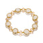 Gradient Crystal Glass Bracelet for Women and Kids