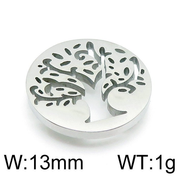 "Tree of Life Stainless Steel Pendant Necklace and Jewelry Accessories"