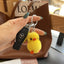 Cute Mini Duck Plush Keychain Bag Pendant