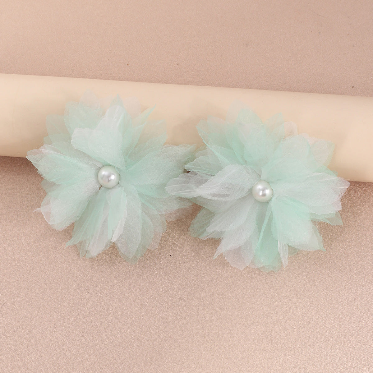 IG Style Flower Pearl Lace Bohemian Earrings - Women's Fashion Statement Jewelry