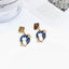 Fashion Cartoon Enamel Butterfly Bow Drop Earrings