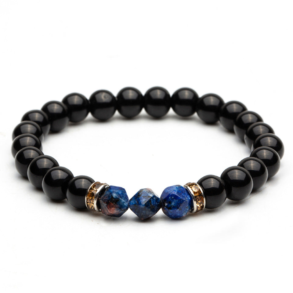 Fashion Men's Handmade Stone Beaded Bracelet