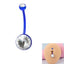 Casual Modern Style Simple Style Solid Color Arylic Belly Ring