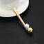 Women's Geometric Metal Pearl Hair Clip