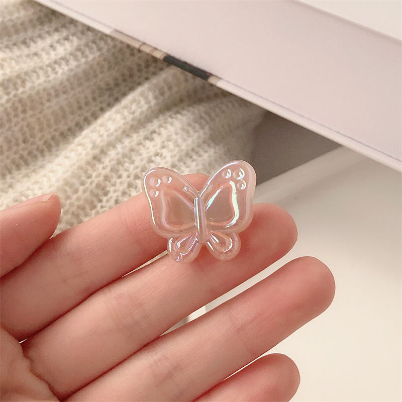 Cute Acrylic Butterfly Hair Clip