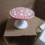 Cute Mushroom Resin Jewelry Display Stand with 26 Holes for Earrings