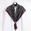 Women's Elegant Striped Polyester Print Scarf 90×90cm Fashion Silk-like Shawl