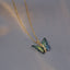 Simple Style Butterfly Titanium Steel Patchwork Pendant Necklace